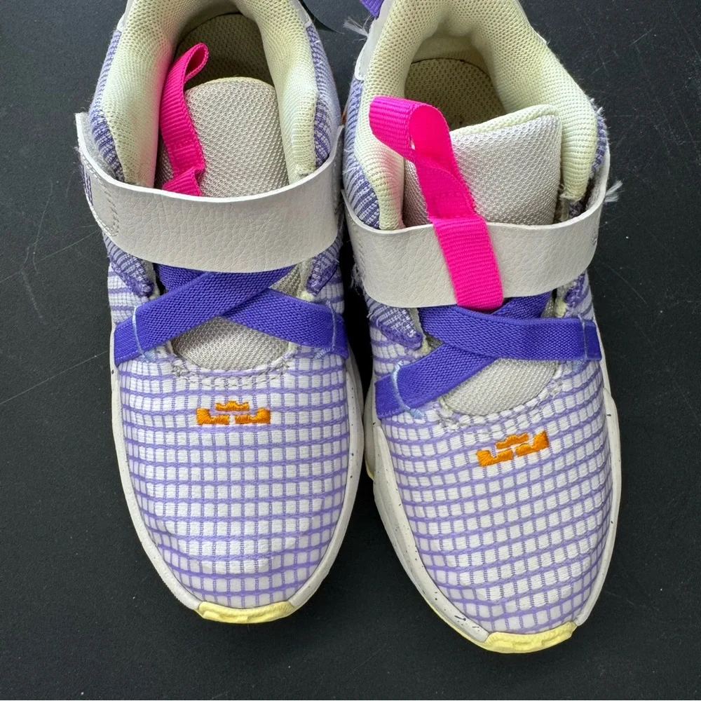 Nike Kids Purple and Pink Sneakers - Picture 2 of 7